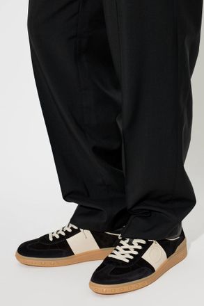 Valentino Garavani Suede Sports Shoes, Mens, Black