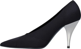 Casadei Fabric Pump - Dames - Pumps - Zwart - 37 1/2 EU - Leer - Schoenen