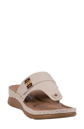 Good Choice Shoes Arla Flip Flop in Beige at Nordstrom Rack, Size 7.5