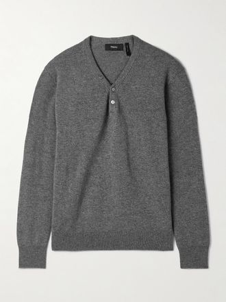 Theory Pullover In Cashmere - Grigio