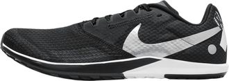 Nike Nike Rival Waffle 6 Road and Cross-Country Racing Shoes (DX7998-100, White/Black-Pure Platinum), Black/Dark Smoke Grey/White/Metallic Silver, 3 UK