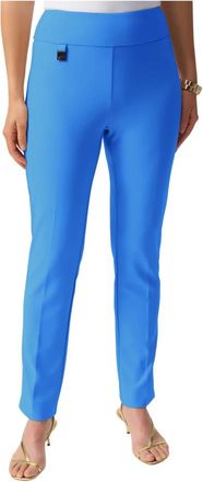 Joseph Ribkoff Stijlvolle Broeken - Dames - Slim Fit Broeken - Blauw - 2XL - Polyester - Broeken