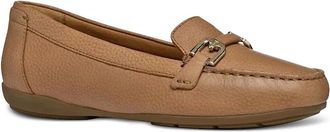 Geox Annytah Moc leather loafers - Neutrals