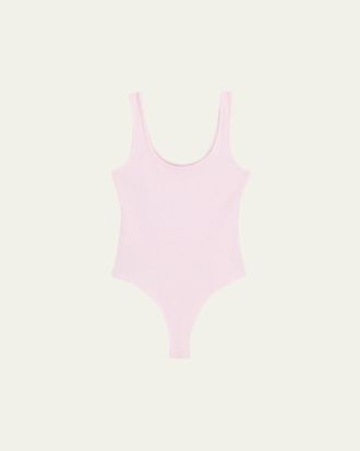 L'agence Nica Scoop-Neck Tank Bodysuit