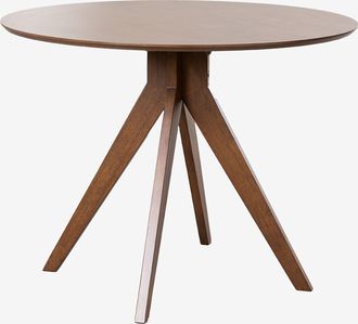 Sklum Mesa De Comedor Redonda &Oslash;100 Cm En Madera Sekiz Sklum