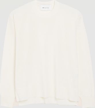 Ami Pull Ami De Coeur Blanc Cr&egrave;me
