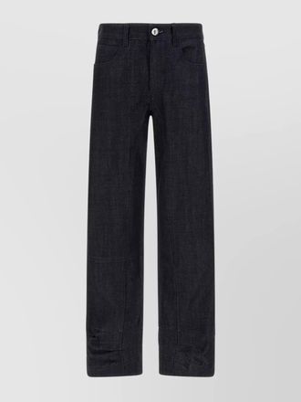 Jil Sander denim straight-leg trousers
