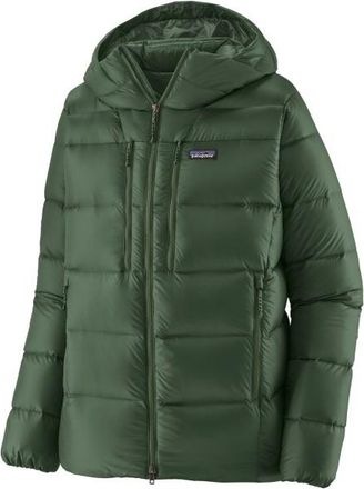 Patagonia Fitz Roy Down Hoody Daunenjacke f&uuml;r Herren | gr&uuml;n/oliv