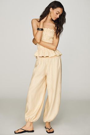 Faithfull The Brand Kortez Linen Balloon Pants