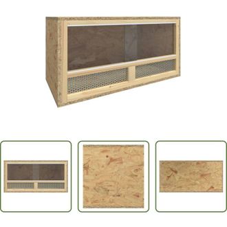 vidaXL vidaXL Terrario per animali domestici - Terrario in Legno Multistrato 60x30x30 cm