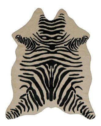 Linon Mini Zebra Design Area Rug