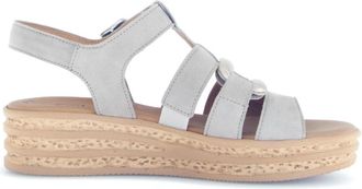 Gabor Grijze Dames Sandaal Collectie - Dames - Sandalen - Grijs - 37 1/2 EU - Schoenen