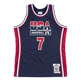Mitchell & Ness Larry Bird Team USA 1992 Jersey 7 AJY4GS18410-USANAVY92LBI