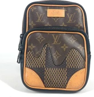 Louis Vuitton Pre-owned Fabric louis-vuitton-bags - Dames - Vintage Schoudertas - Bruin - ONE Size - Vintage