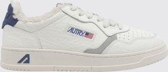 Autry Sneakers Medalist Low in pelle a grana con interni in shearling