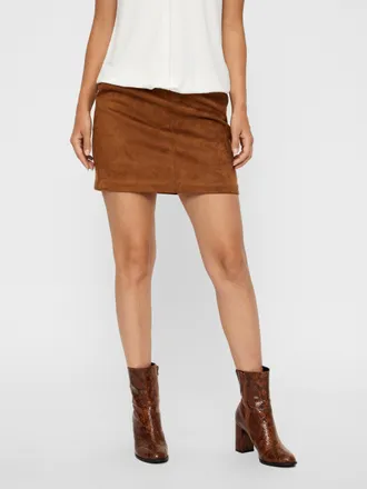 Vero Moda VMDONNADINA FAUXSUEDE SHORT SKIRT