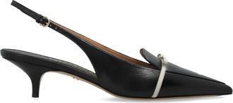 Ferragamo Giusina Pumps met Hak - Dames - Pumps - Zwart - 35 1/2 EU - Schoenen