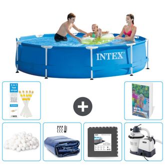Intex Piscina Con Estructura Redonda - 305x76 Cm - 7-piezas S31
