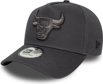 New Era Chicago Bulls E-Frame Tonal Outline Cap Grey