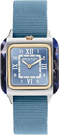 Briston Streamlier Quartz Blue Dial Ladies Watch 262030PYAUB25NIB