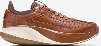 Cole Haan Mens GrandPr&oslash; All Day Leather Running Shoes - Brown Size 10.5