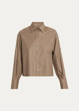 Maria McManus Stretch-Wool Shirt