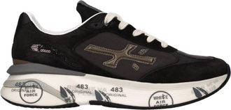 Premiata Moerund - Dames - Sneakers - Zwart - 39 EU - Leer - Schoenen