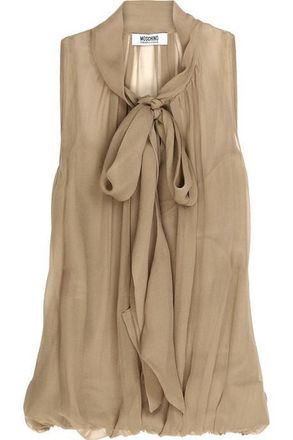 Moschino silk chiffon nude PUSSYBOW Size L