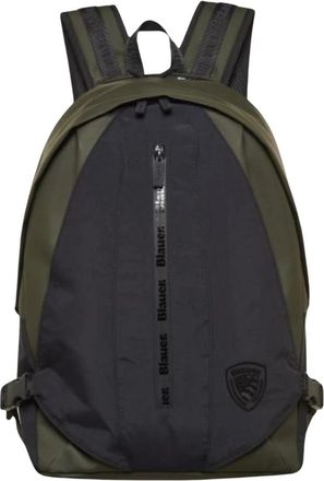 Blauer Waxed Backpack - unisex - Rugzakken - Groen - ONE Size - Tassen