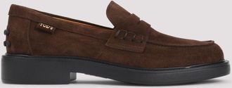 Tod's Brown Suede Loafers