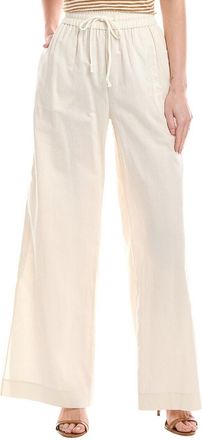 Frame Denim Frame Denim Drawstring Linen-Blend Lounge Pant