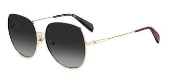 Kate Spade New York Charli/F/S Asian Fit 807/9O Womens Sunglasses Black Size 59