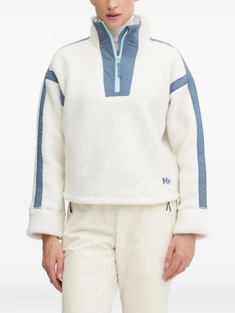 Helly Hansen zip stripe top - Wit