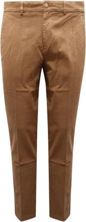 Cruna Italiaanse stijl Brera broek - Heren - Chinos - Bruin - 2XL - Broeken