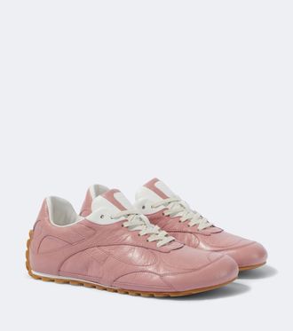Bottega Veneta Orbit Flash leather sneakers