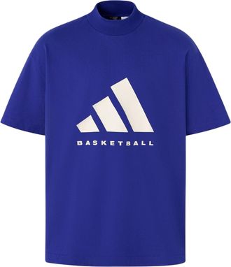 adidas Basketball Tee Asia Sizing Blue IX1967