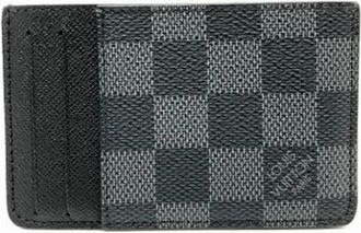 Louis Vuitton Pre-owned Business card case - unisex - Vintage Accessoires - Zwart - ONE Size - Vintage