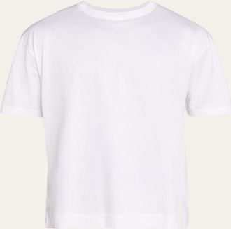 Massimo Alba Mens Brushed Garment Dyed T-Shirt