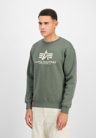 Alpha Industries Basic Sweater, Baumwollmischung, regular fit