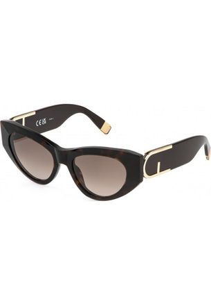 Furla Womens SFU881 54 04BL Sunglasses - Brown - One Size