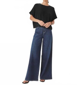 Splendid Christa Crop Sweater In Black
