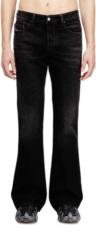 Diesel 1998 D-Buck Bootcut Jeans in Black/Denim at Nordstrom, Size 34