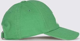 Courr&egrave;ges Cappello da baseball in cotone con logo ricamato a contrasto