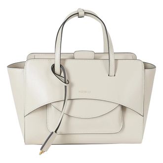 Hidesins Handbags, female, White, Size: ONE SIZE Flap Medium Tote