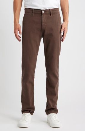 34 Heritage Verona Slim Straight Leg Chinos in Syrup High Flyer at Nordstrom, Size 44 X 34
