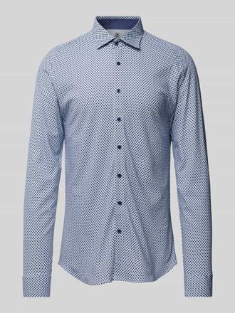 DeSoto Slim Fit Businesshemd mit Stretch-Anteil in Bleu, Gr&ouml;&szlig;e XXL