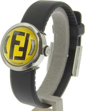 Fendi Pre-owned Watches, female, Gray, Size: ONE SIZE Pre-owned Metal watches