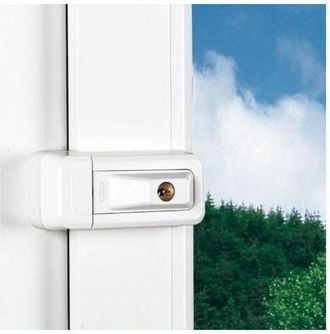 ABUS Verrou - Abus - 3010 W Kd Ek - Solution Universelle Pour Fenetres Et Portes - Penes Massifs - Montage Discret