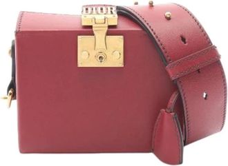 Dior Pre-owned Addict Small Box Shoulder Bag - - Pre-owned - Donna - Rosso - ONE SIZE