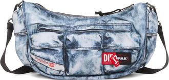 Diesel x Eastpak Borsa a spalla Trompe-Loeil denim - Blu